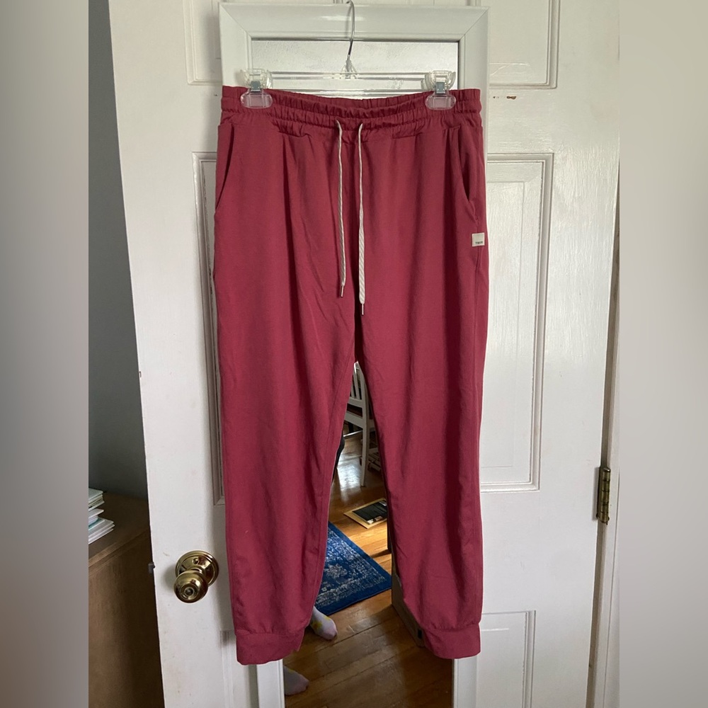 Red/Pink Vuori Jogger Pants
